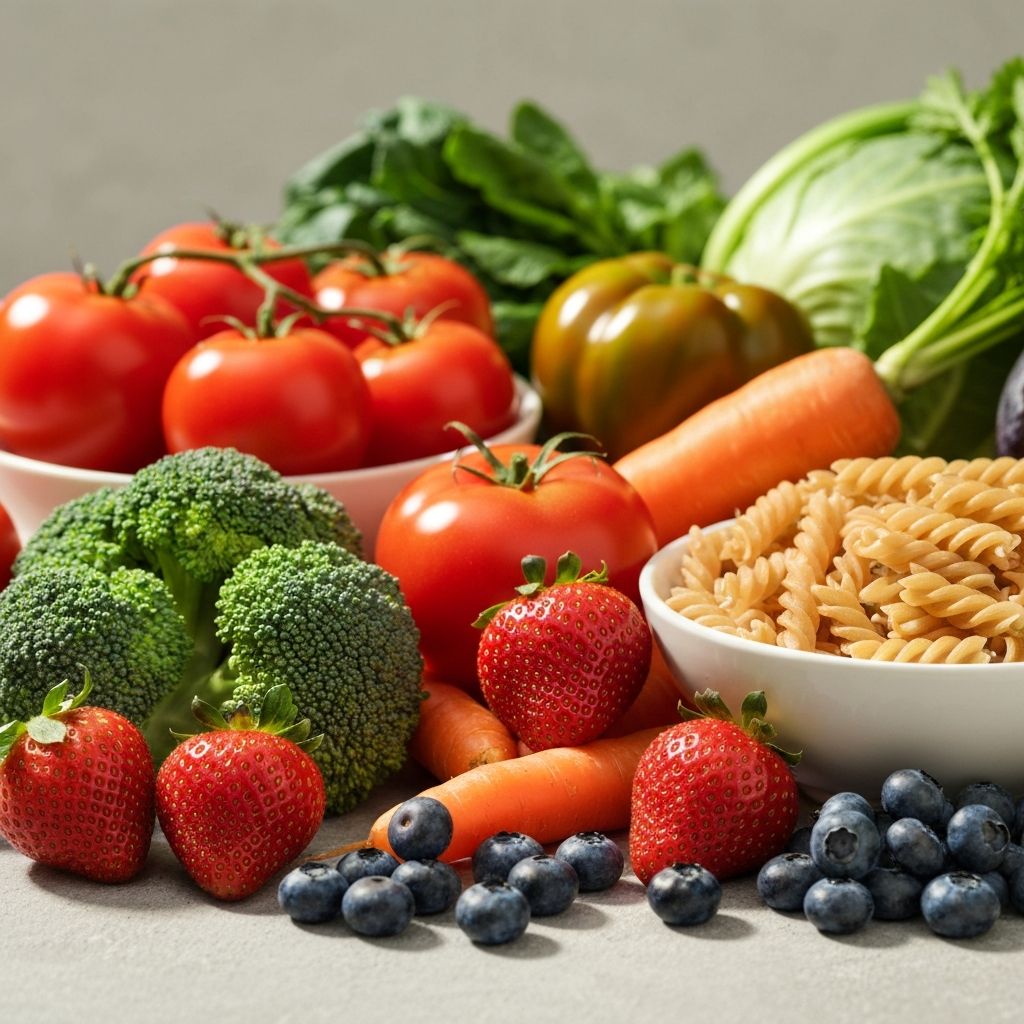 Healthy food and nutrition